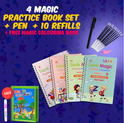 Sank Magic Practice Copybook