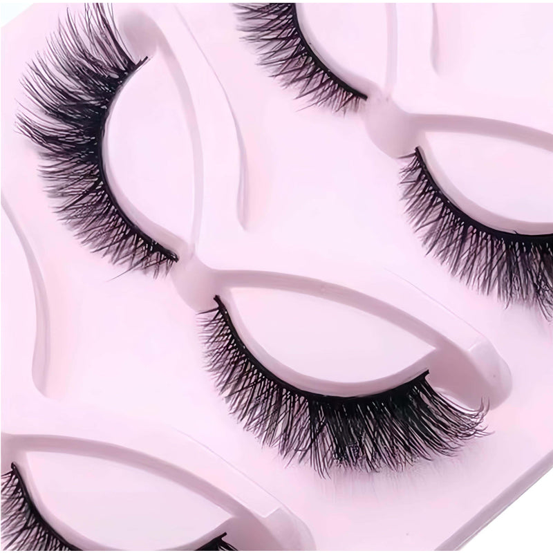 5 Pairs False Lashes Eyelashes Extension